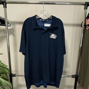 Blue Georgia Southern Adidas Men’s Football Polo